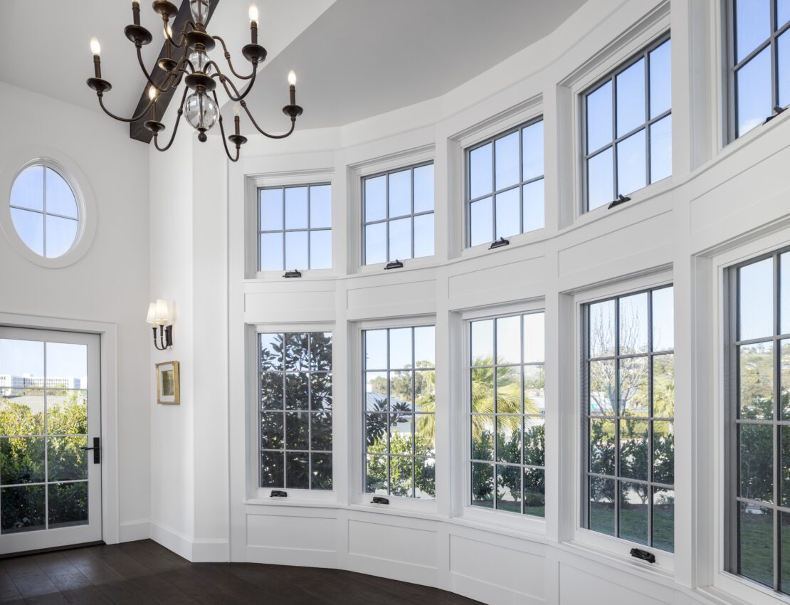 Renovated residence in La Jolla, California completed by West Coast General Building Company.