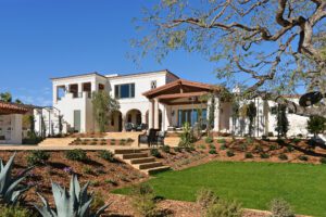 front view of LA JOLLA SCENIC SPANISH ESTATE