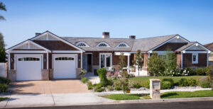 front view of a La Jolla COASTAL SHINGLE house